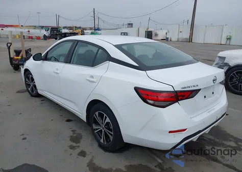 2022 Nissan Sentra Sv Xtronic Cvt z USA, uszkodzony, nr VIN 3N1AB8CVXNY311455